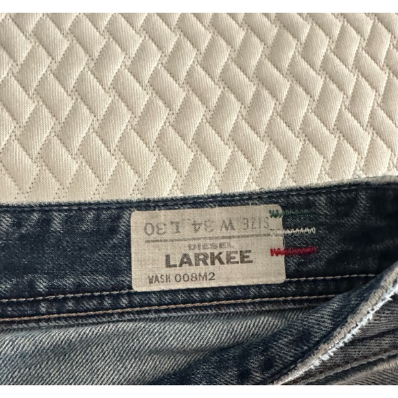 Diesel Industry Larkee “Made in Italy” Denim Jeans - Picture 2 of 5